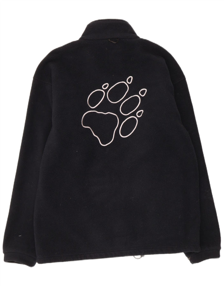 Jack Wolfskin Ανδρικό Fleece Jacket UK 38 Medium Black