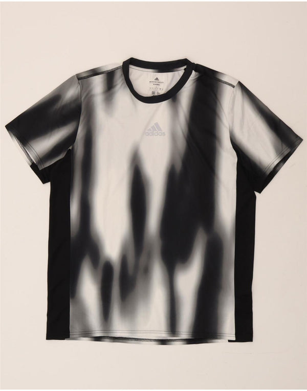 Ανδρικό T-Shirt Adidas Top Large Black Tie Dye Polyester