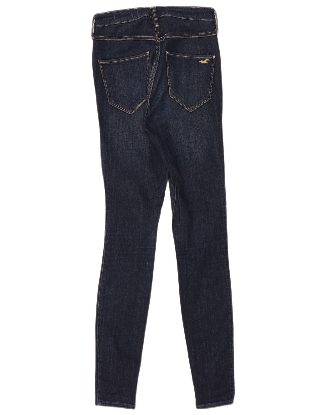 HOLLISTER Γυναικεία ψηλόμεσα Skinny Jeans US 5 Small W27 L30 Navy Blue
