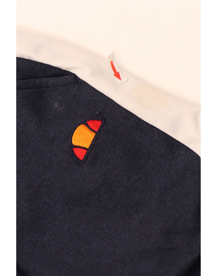 Ellesse γυναικεία αθλητική φόρμα παντελόνι Joggers UK 10 Small Navy Blue Colorblock