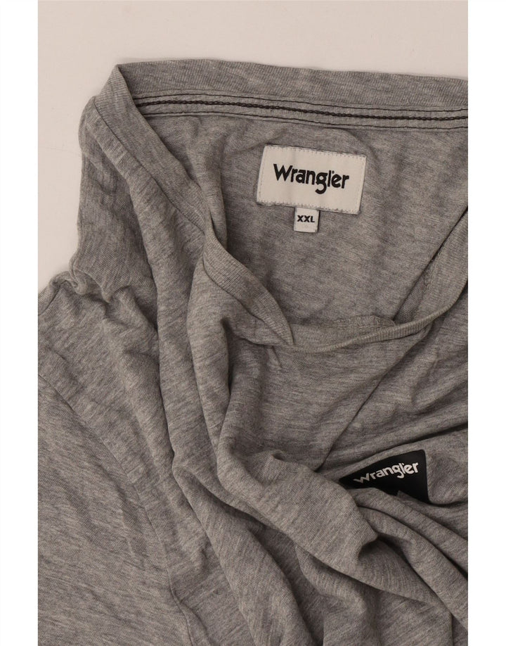 Ανδρικό T-Shirt Wrangler Top 2XL Γκρι