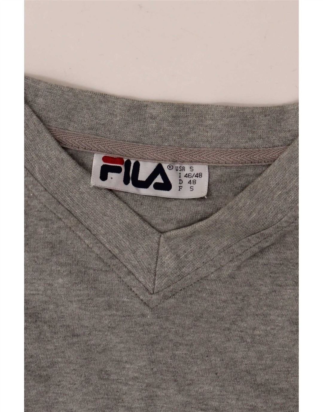 Ανδρικό T-Shirt Fila Top IT 46/48 Small Grey Flecked