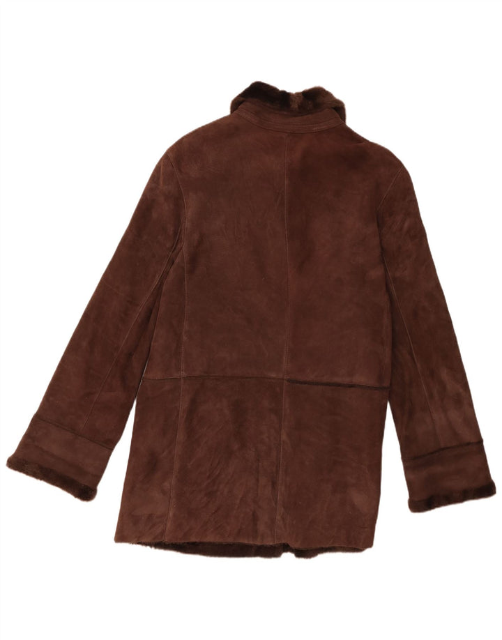 Γυναικείο παλτό Mabrun Shearling IT 46 Large Brown Shearling