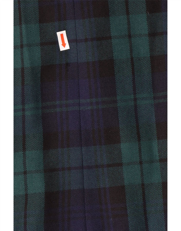 LUISA SPAGNOLI Γυναικείο Μπουφάν Μπλέιζερ IT 46 Μεγάλο Πράσινο Καρό Classic