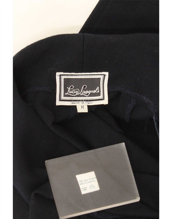 Luisa Spagnoli Γυναικείο Oversized Open Blazer Jacket UK 14 Medium Navy Blue