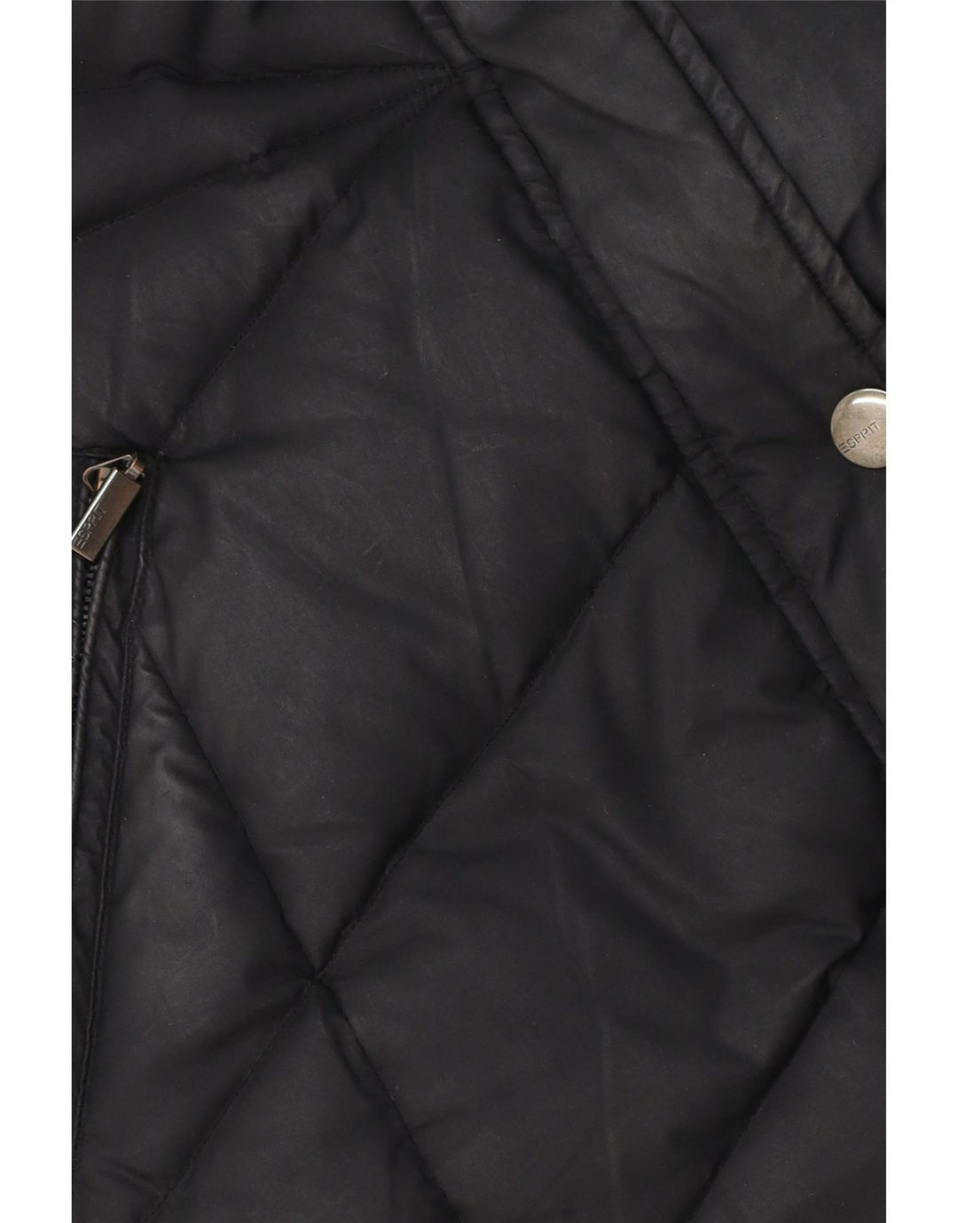 Esprit Γυναικείο μπουφάν UK 16 Large Black Polyester