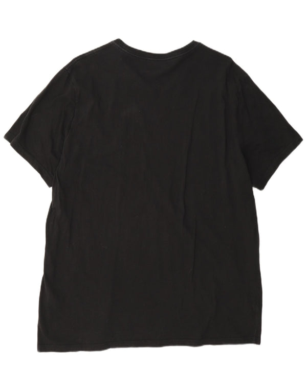 Ανδρικό γραφικό μπλουζάκι Levi's Slim Fit Top 2XL μαύρο βαμβακερό