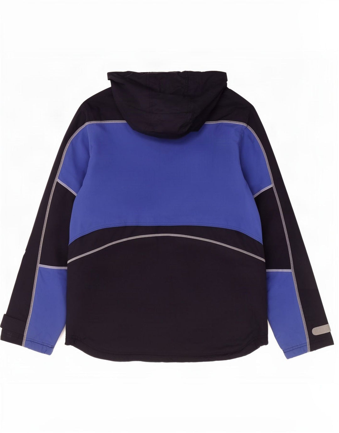 Fila Boys Hooded Ski Jacket 9-10 Years Blue Colorblock Polyamide