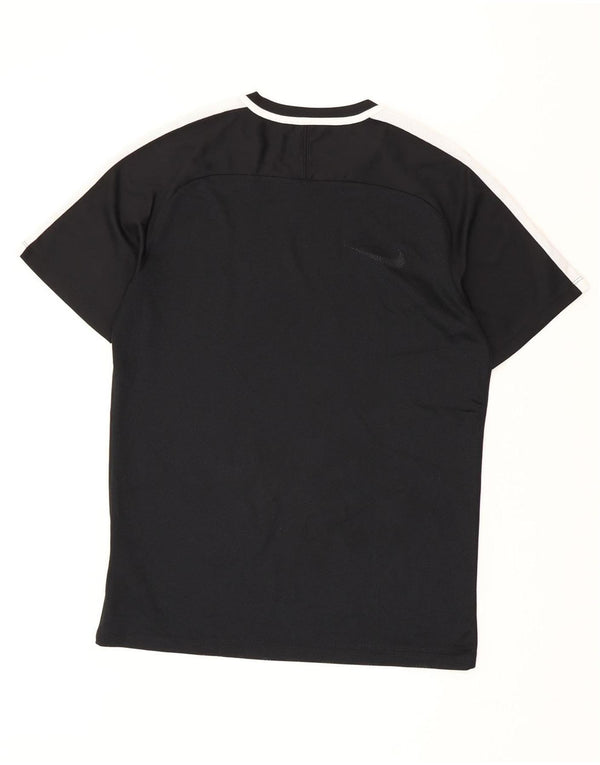 Ανδρικό T-Shirt Nike Dri Fit Top από μεσαίο μαύρο πολυεστέρα