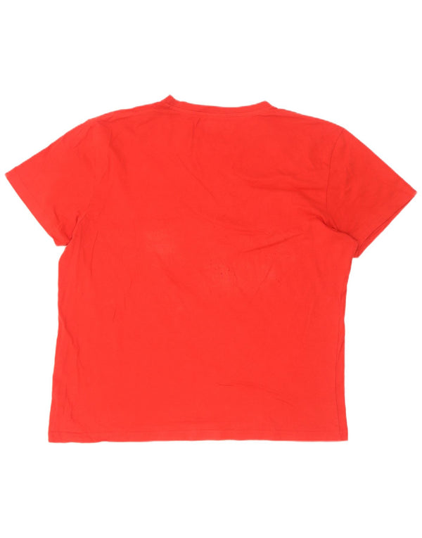 Ανδρικό T-Shirt Kappa Top 2XL Red