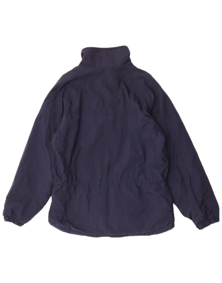 Columbia Γυναικείο Χαλαρό Μπουφάν Windbreaker UK 14 Medium Navy Blue