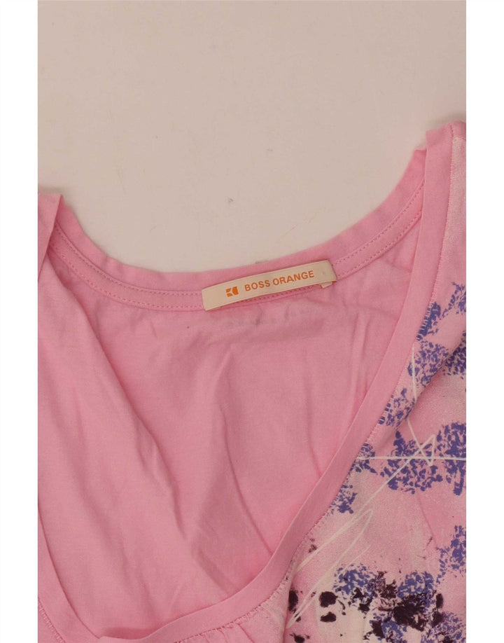 Γυναικείο γιλέκο Hugo Boss τοπ UK 12 Medium Pink Floral