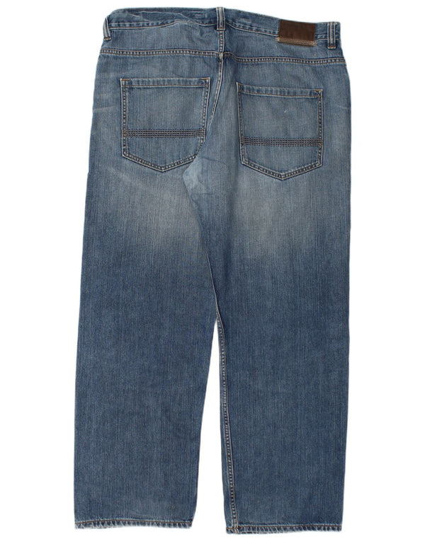 TIMBERLAND Ανδρικό τζιν ίσιο W38 L31 Μπλε βαμβακερό