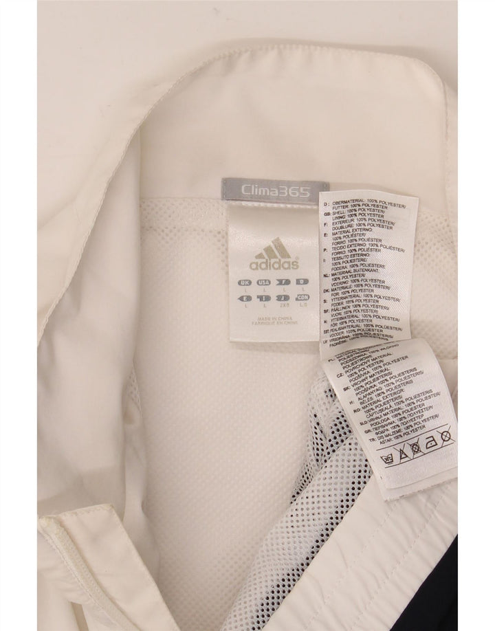 Ανδρική φόρμα ADIDAS Clima 365 Top Jacket Large White Colourblock