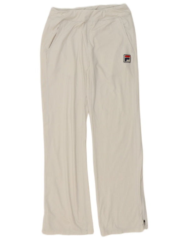 Fila Γυναικεία φόρμα παντελόνια UK 10 Small White Sports