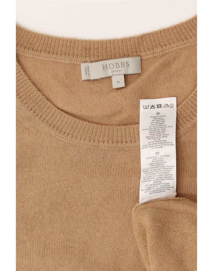 Γυναικείο πουλόβερ Hobbs Crew Neck Jumper UK 12 Medium Beige Wool