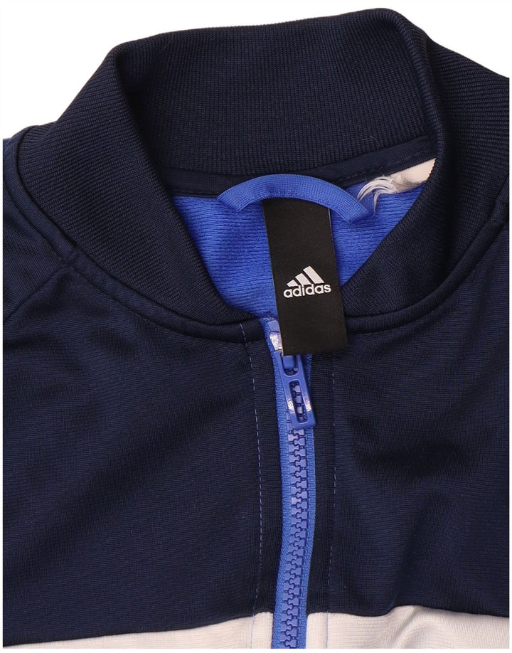 Ανδρική φόρμα Adidas Top Jacket Medium Navy Blue Colourblock