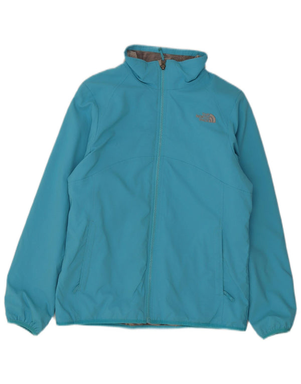 The North Face Girls Windbreaker Jacket 14-15 Years XL Blue Polyester