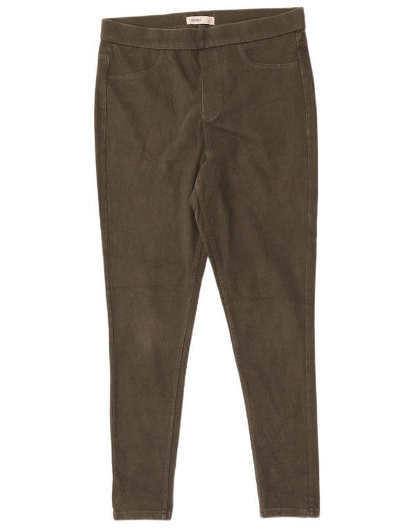 Marks & Spencer Γυναικείο Jegging Casual Παντελόνι UK 14 Medium W30 L27 Khaki
