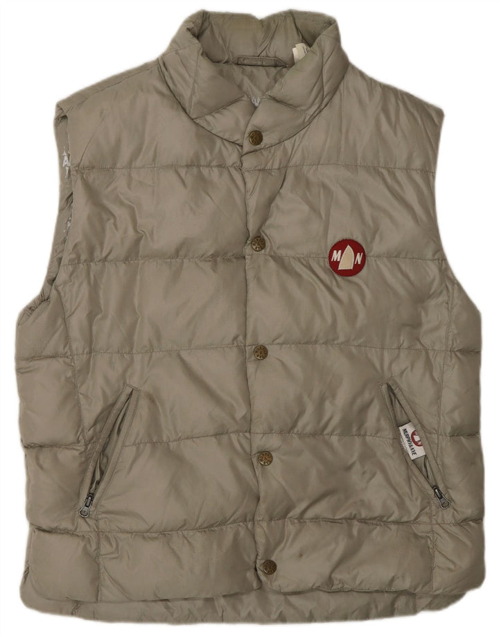 MURPHY & NYE Ανδρικά padded Gilet UK 44 2XL Beige Polyamide