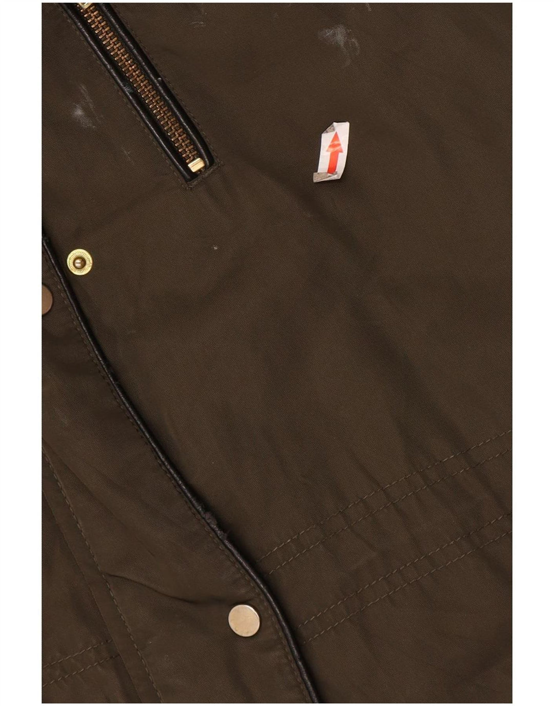 Γυναικείο Oasis Hooded Parka Jacket UK 14 Medium Khaki Polyester