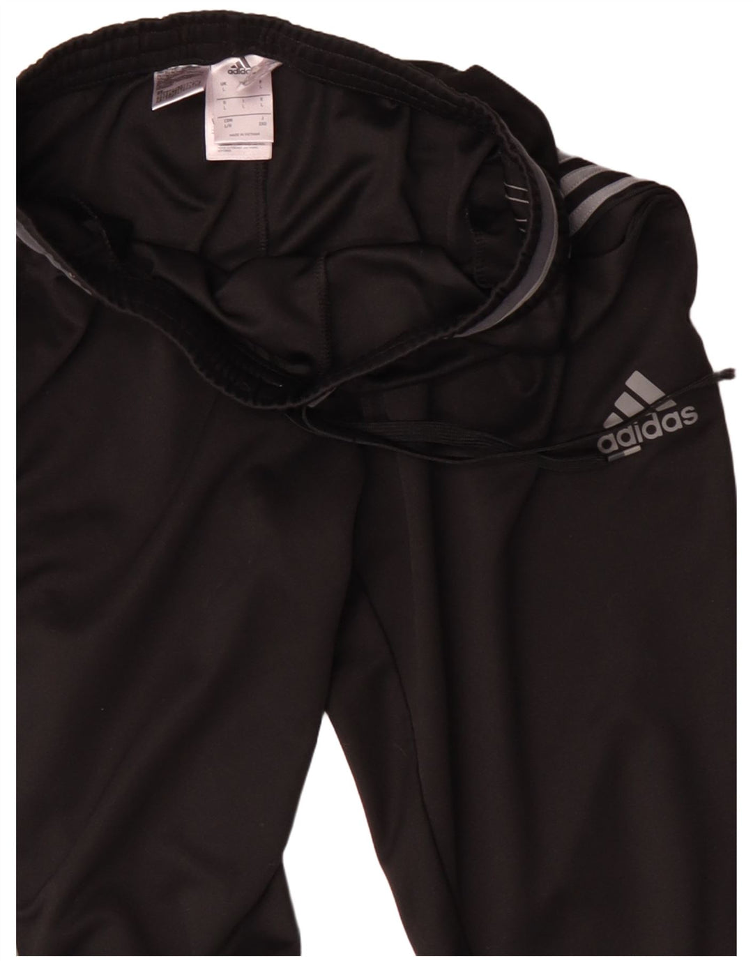 Ανδρική αθλητική φόρμα Adidas Climalite Παντελόνι μεγάλο μαύρο πολυεστέρα