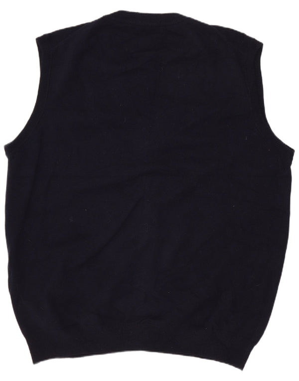 Ανδρικό Αμάνικο Ζακέτα Gant 2XL Μπλε Μπλε Αρνί