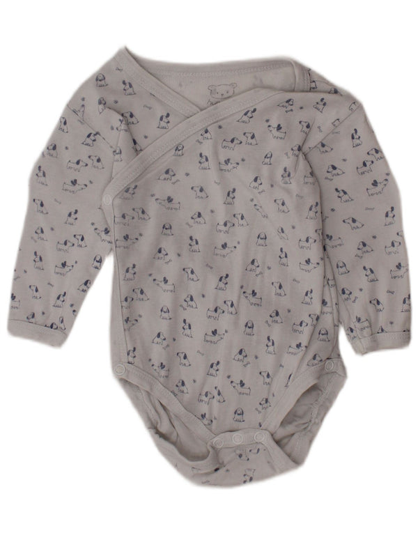 Φορμάκι VINTAGE Baby Boys Graphic 0-3 Μηνών Λευκό