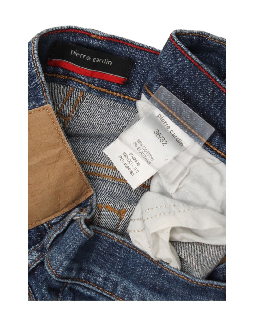 Pierre Cardin Ανδρικό Slim Jeans W36 L32 Μπλε βαμβακερό