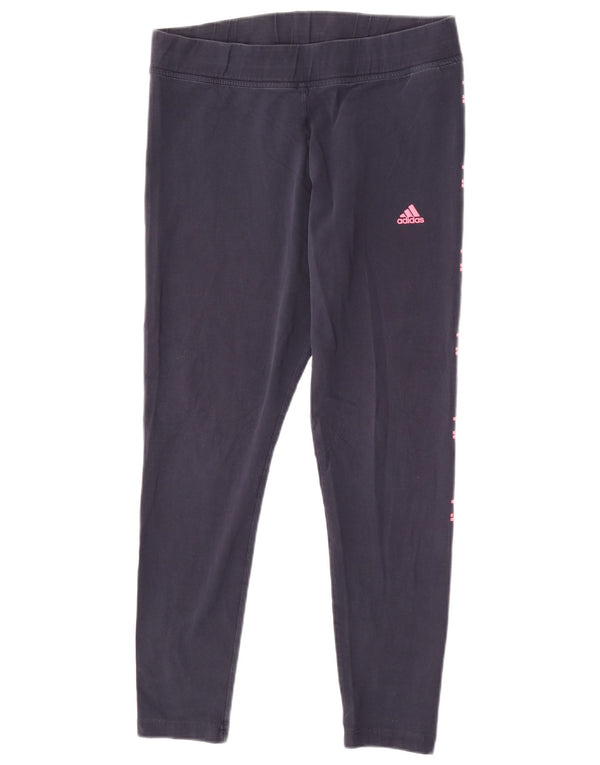 Adidas Γυναικείο Γραφικό Κολάν UK 18 XL Navy Blue Cotton