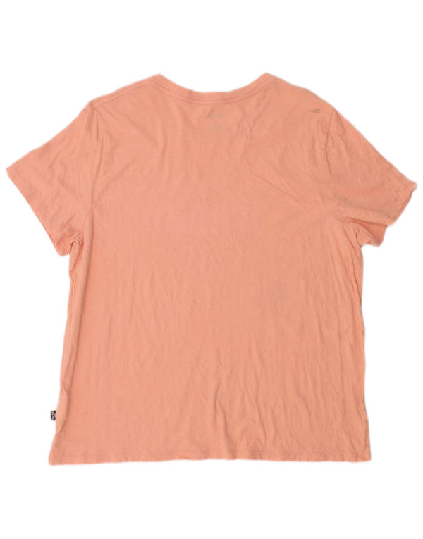 Γυναικείο γραφικό T-Shirt PUMA Top UK 18 XL Ροζ βαμβακερό