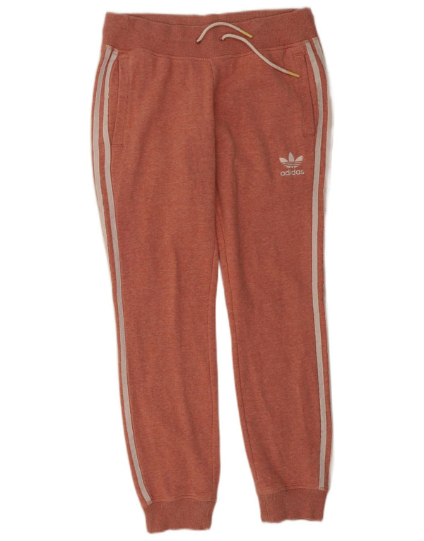 Γυναικεία αθλητική φόρμα Adidas Παντελόνι Joggers UK 12 Μεσαίο Ροζ Βαμβακερό