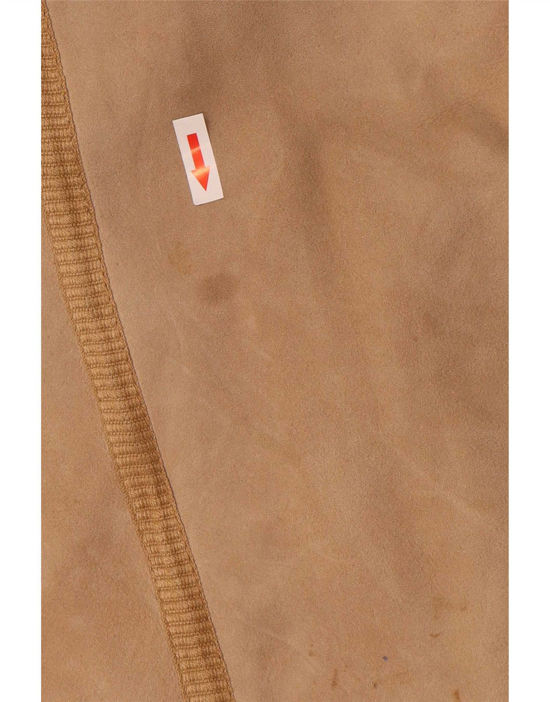 Vintage Γυναικείο Παλτό Shearling IT 44 Medium Beige Leather