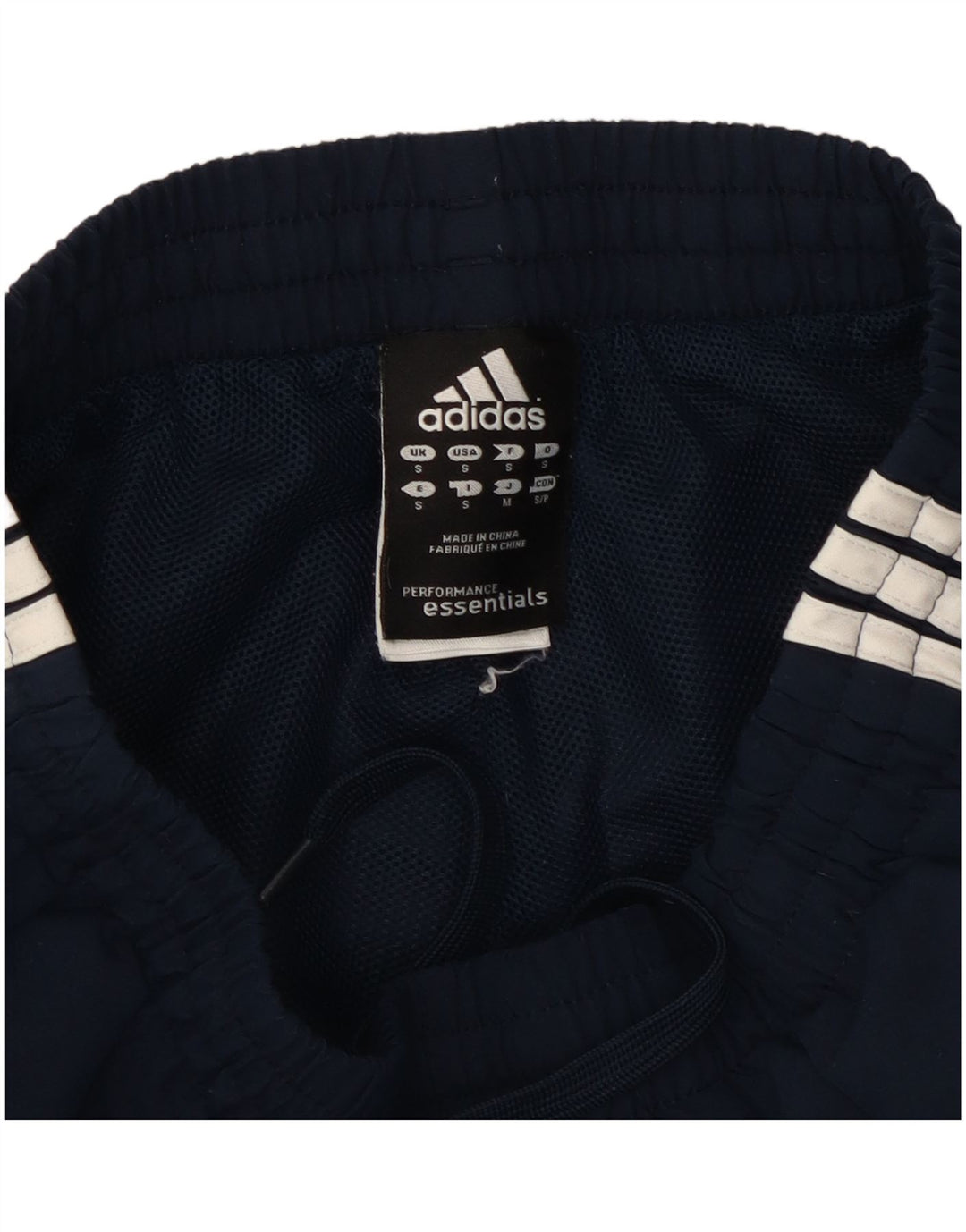 Ανδρική αθλητική φόρμα Adidas Παντελόνι Μικρό Navy Blue Polyester