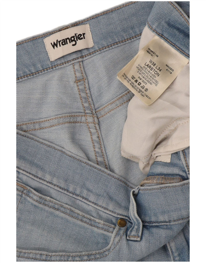 Ανδρικό τζιν Wrangler Larston Slim W38 L34 Μπλε βαμβακερό