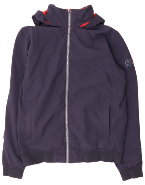Ανδρικό μπουφάν Timberland με κουκούλα UK 38 Medium Navy Blue