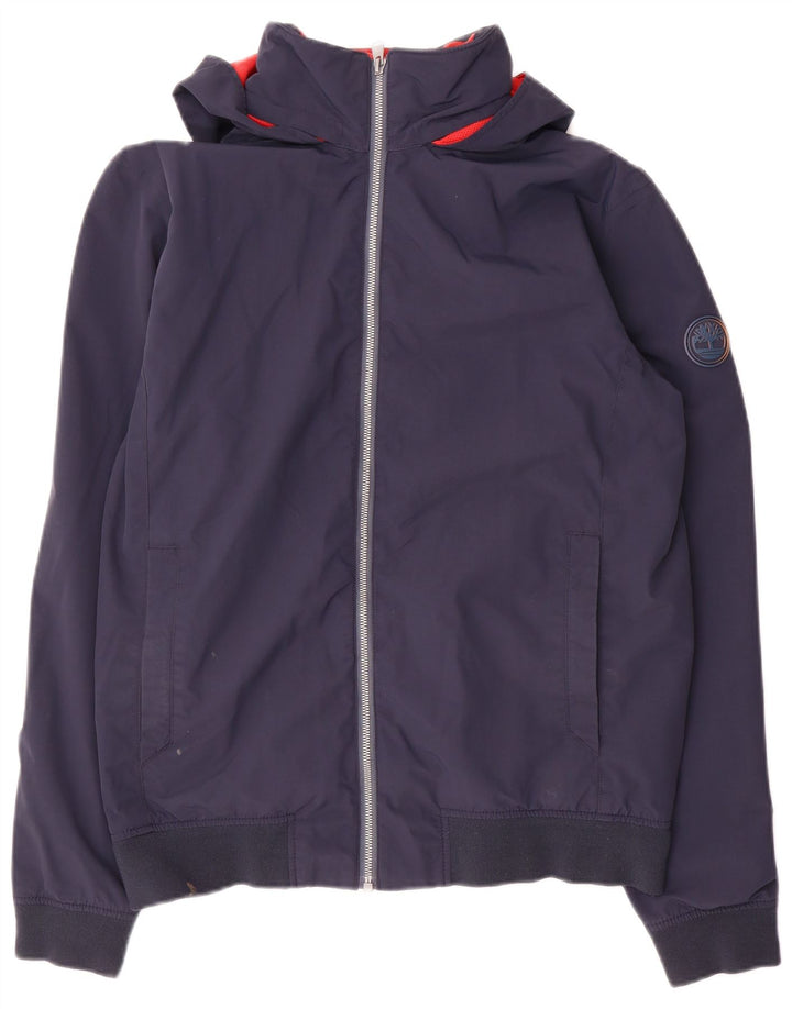 Ανδρικό μπουφάν Timberland με κουκούλα UK 38 Medium Navy Blue