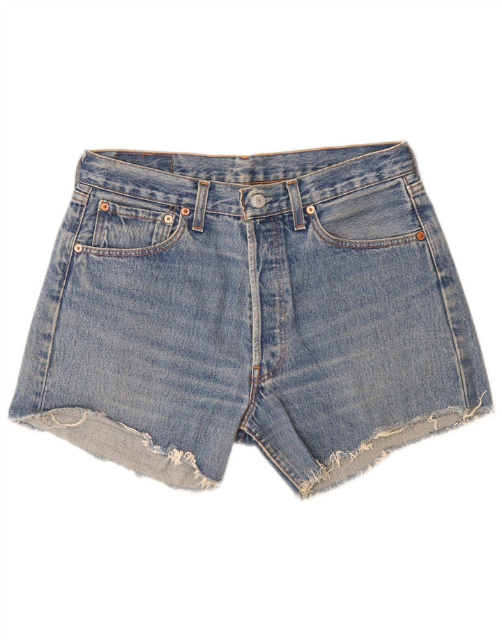 Γυναικείο σορτς Levi's 501 τζιν W32 μεγάλο μπλε
