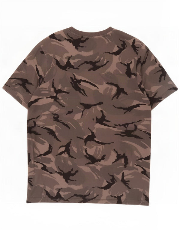 Ανδρικό γραφικό T-Shirt Adidas Top XL Γκρι βαμβακερό καμουφλάζ