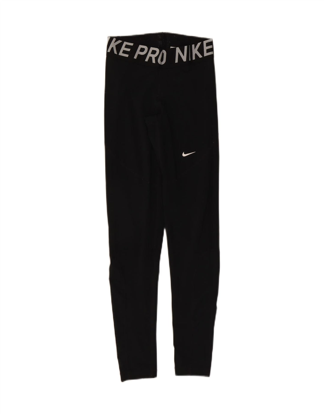 Γυναικεία γραφικά κολάν Nike UK 8 Small Black Polyester Sports