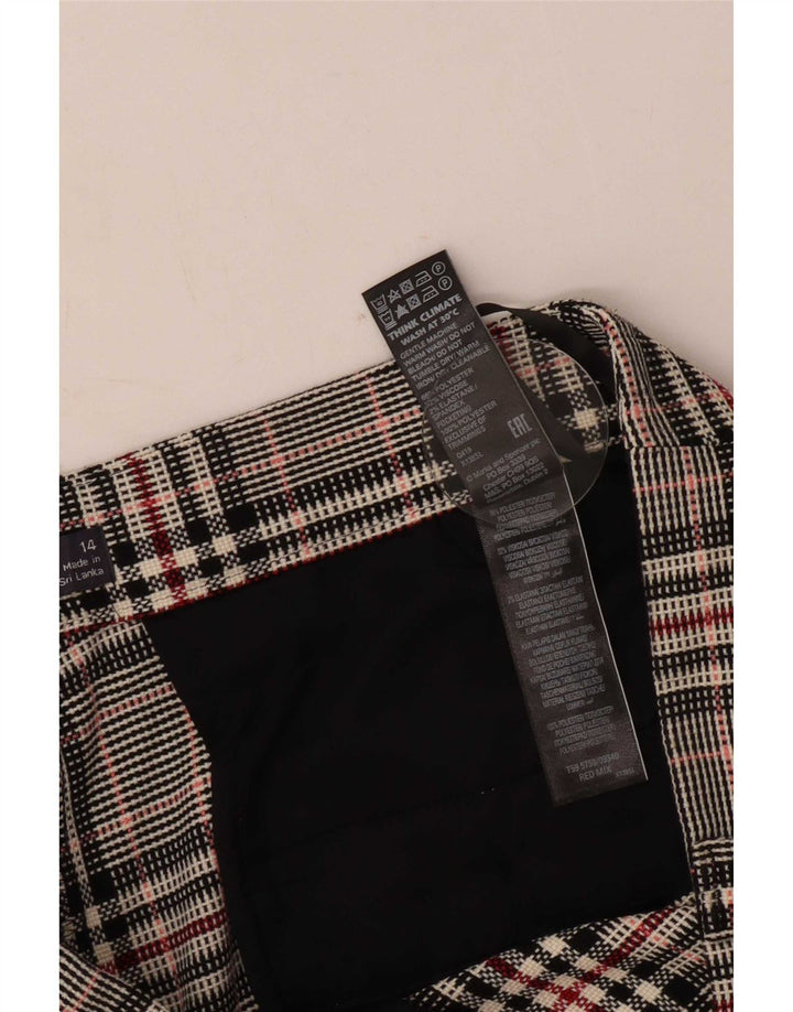 Marks & Spencer Γυναικείο παντελόνι UK 14 Μεγάλο W34 L26 Πολύχρωμο