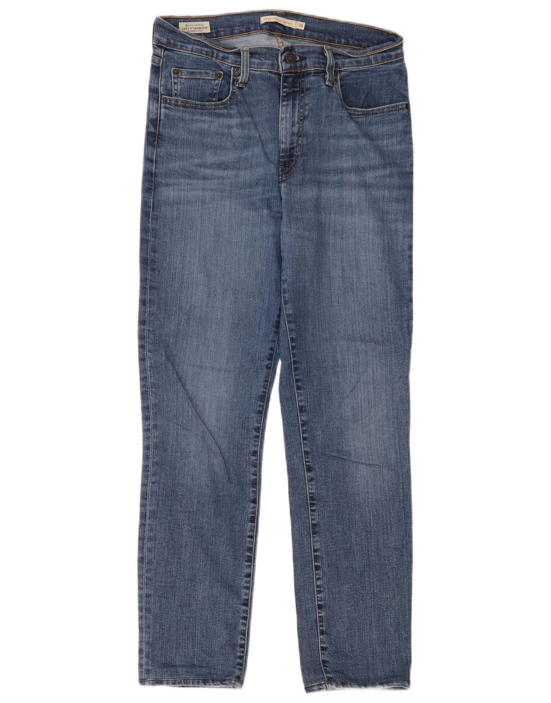 Γυναικείο Levi's 724 ψηλό ίσιο τζιν W29 L28 Μπλε
