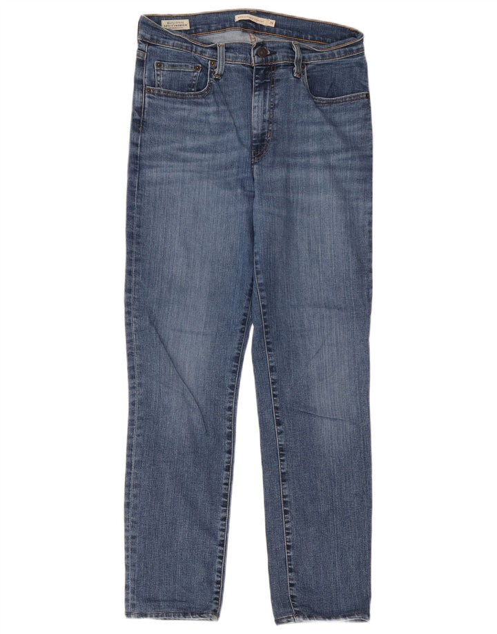 Γυναικείο Levi's 724 ψηλό ίσιο τζιν W29 L28 Μπλε