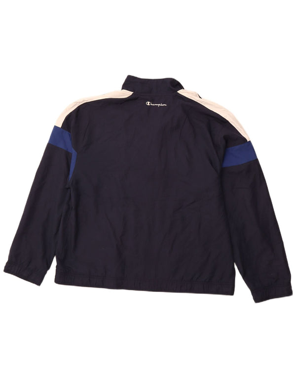 Ανδρική φόρμα CHAMPION Top Jacket XL Navy Blue Colorblock Polyester