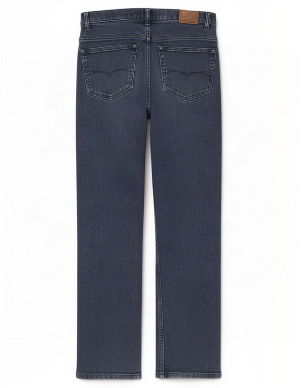 Marks & Spencer Ανδρικό Τζιν Μπλε Harbor Straight W32 L31 Βαμβακερό