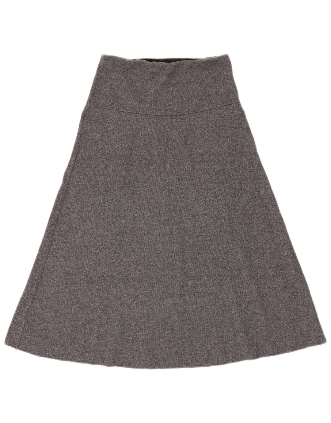 Zara Γυναικεία Ψηλόμεση A-Line φούστα Small W26 Grey Polyester