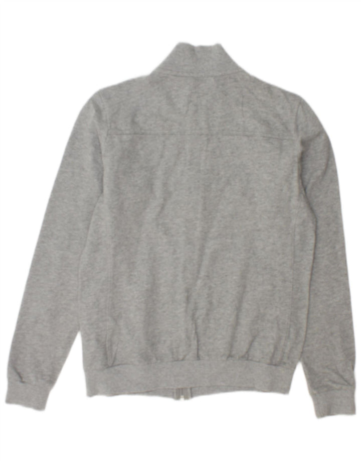 Γυναικεία αθλητική φόρμα Nike Top μπουφάν UK 12/14 Βαμβακερό μεσαίο γκρι με φλύκταινες