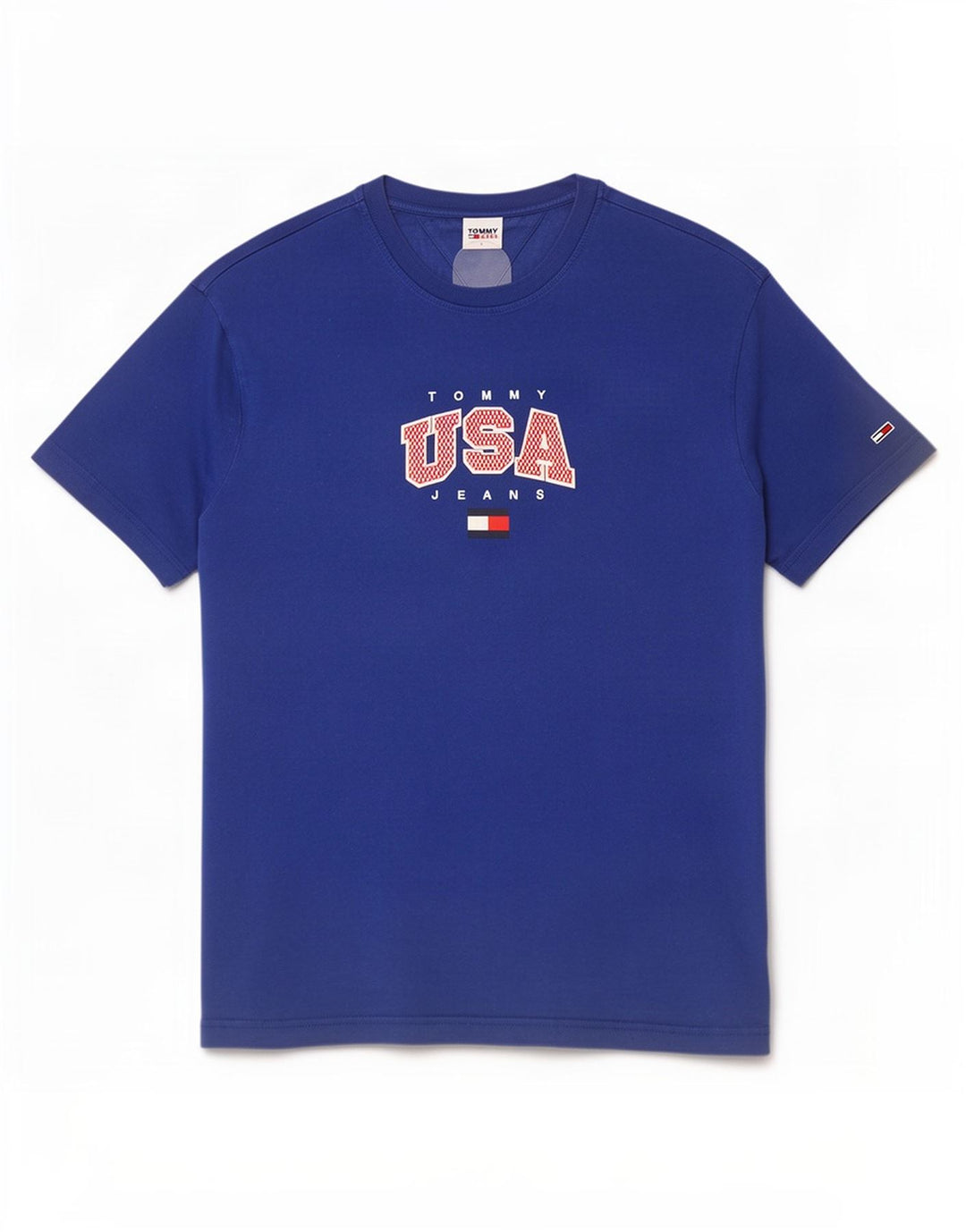 Tommy Hilfiger Ανδρικό γραφικό T-Shirt Top Large Blue