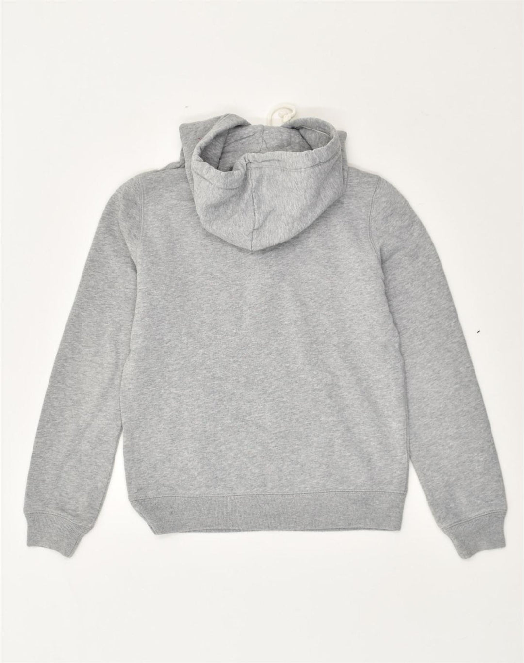 JACK WILLS Womens Graphic Hoodie Jumper UK 8 Small Grey Cotton | Vintage Jack Wills | Thrift | Second-Hand Jack Wills | Used Clothing | Messina Hembry 