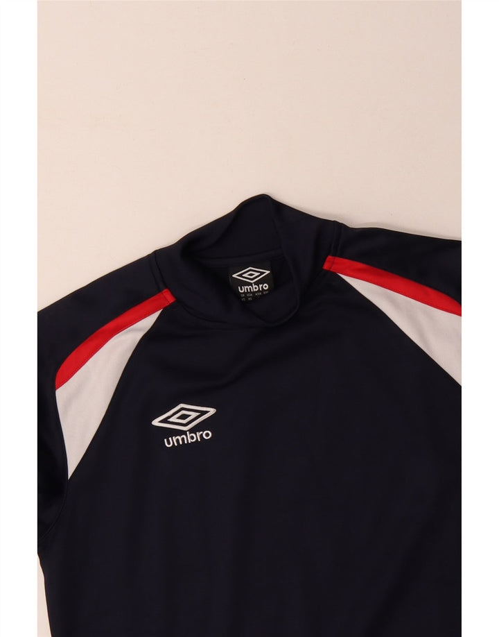 Ανδρική φούτερ Umbro Jumper XS Navy Blue Colourblock Polyester